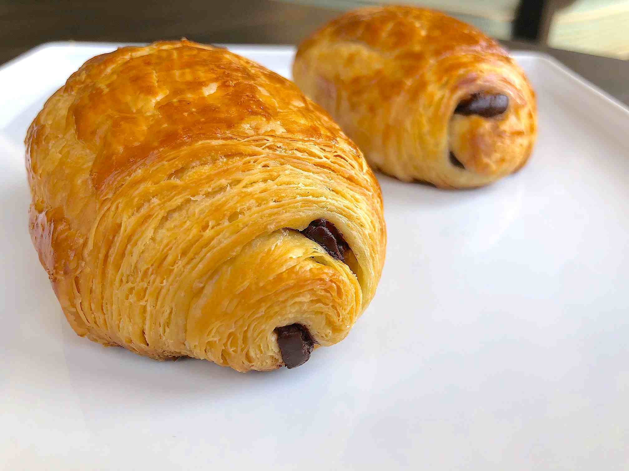 Pain Aux Chocolate (Chocolate Croissants)