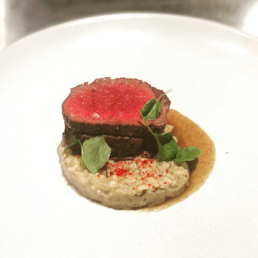 venison rack recipe with risotto