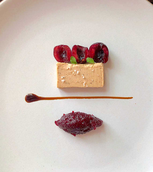 Foie Gras Terrine with Cherry Jam