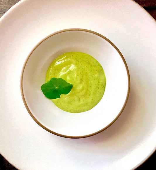 Nasturtium Aioli Sauce