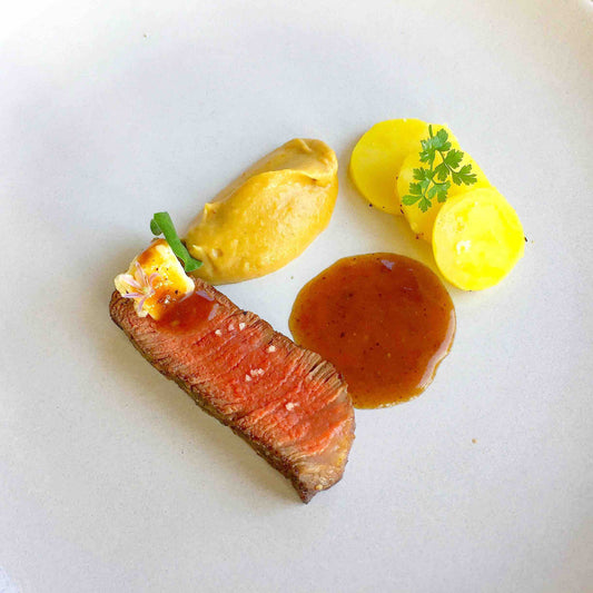 Easy Sous Vide Beef Tenderloin Recipe with Bordelaise & Potato