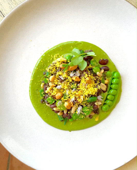 Legume Salad with Green Goddess