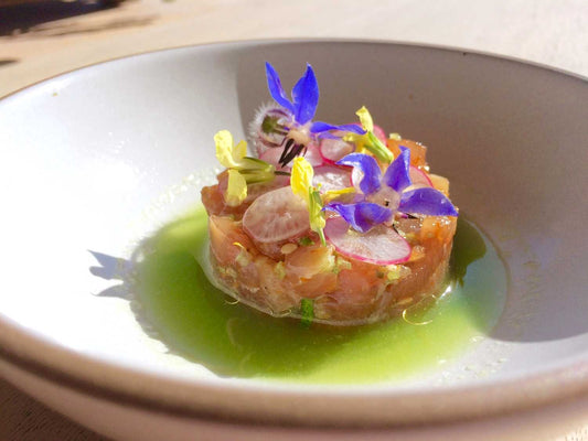 Smoked Hamachi Tartare Recipe