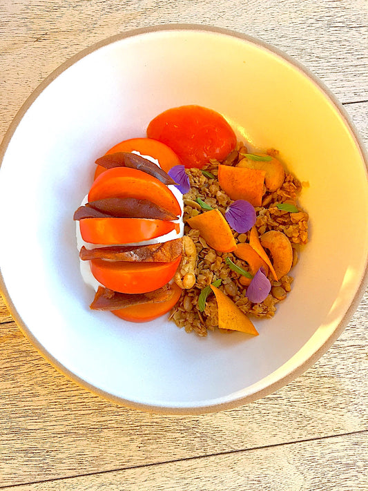 Crave Worthy Persimmon Granola Bowl