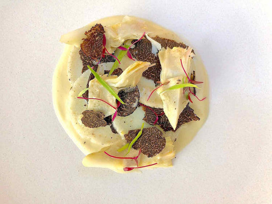 Artichoke Recipe with Black Truffle